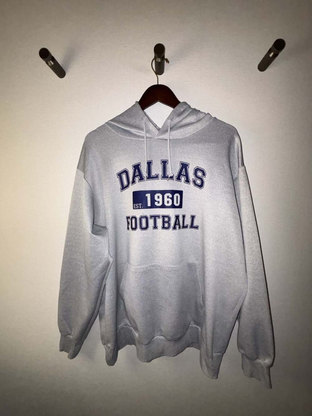 3Three In Dallas Football Est. 1960 Graphic Pullover Hoodie
